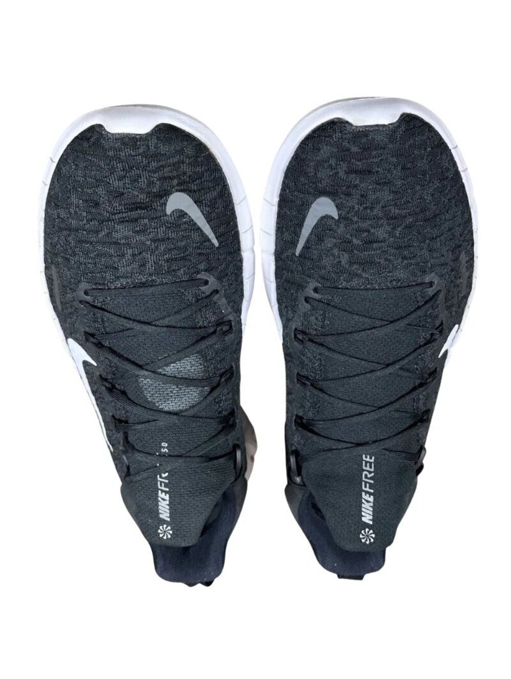 Nike Free Run 5.0 NN Men’s Size 11 Black White Running Shoes CZ1884-001 - Picture 4 of 6